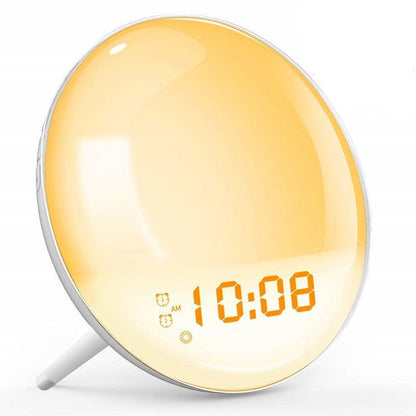 Smart Sunrise Alarm Clock that works with Smart Home Assistants